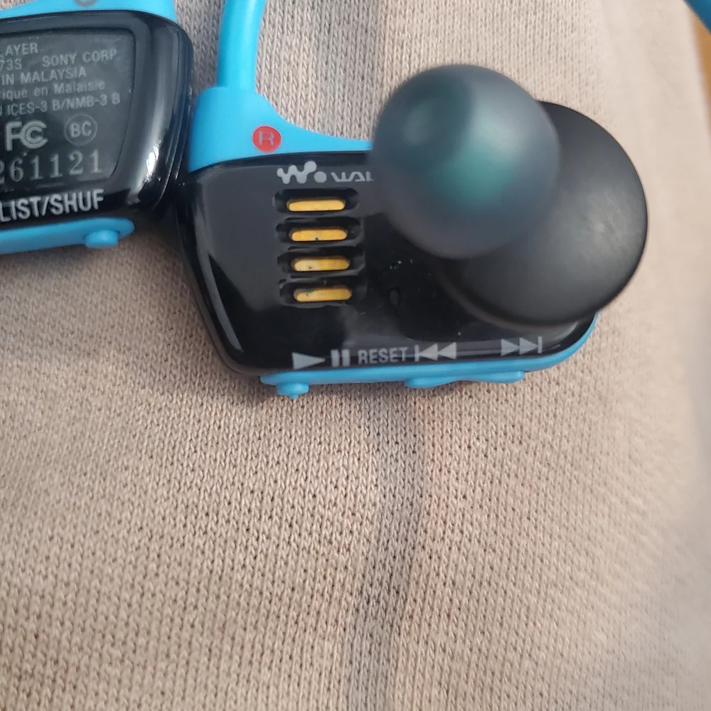Sony Blue Wearable Walkman